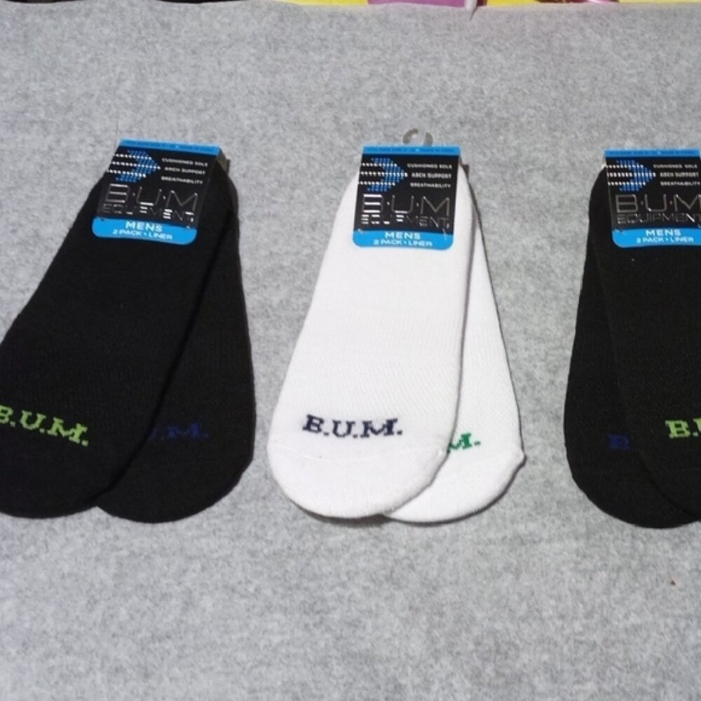 Equipment Men's Black and White Socks Trio - Picture 2 of 7
